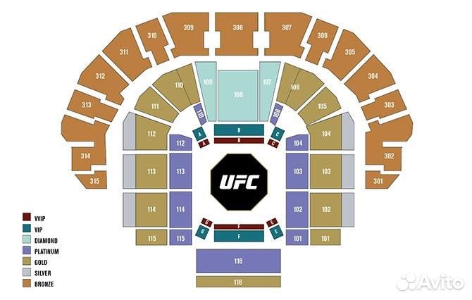 UFC 294 Abu Dhabi билеты