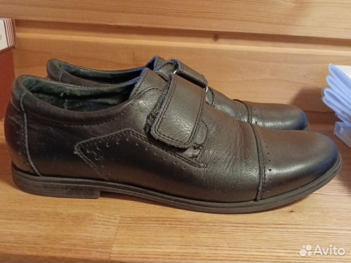 Полуботинки для школьников мальчиков