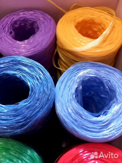 Пряжа для мочалок и сумок(полипропиленовые нитки)