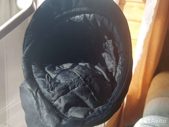 Шляпа женская из натуральной замши