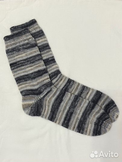 Носки шерстяные ручной работы