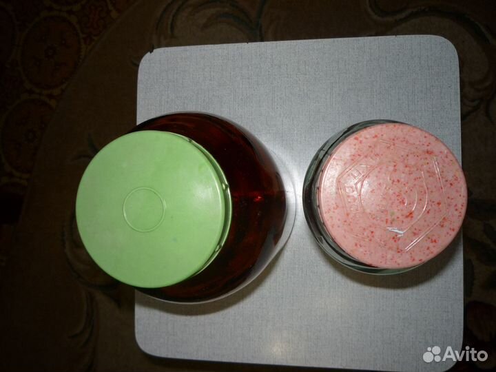 Банки лабораторные, 2л.темное стек.и 1л.светл СССР