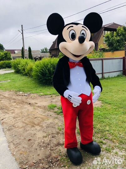 Ростовая кукла поздравление Микки и Минни Маусы