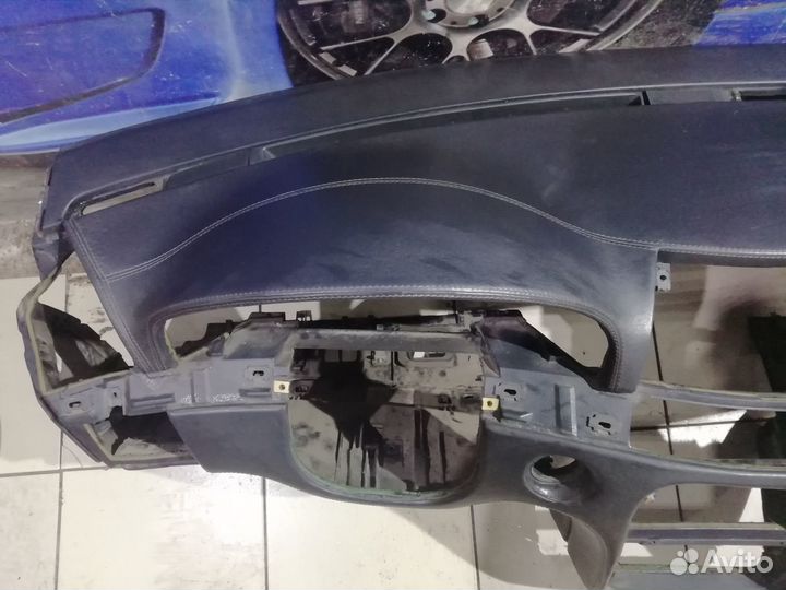 Торпеда в сборе кожа Mercedes W220