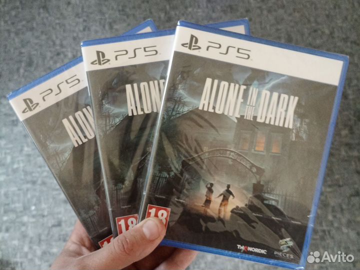 Alone in the dark ps5 диск новый русские субтитры