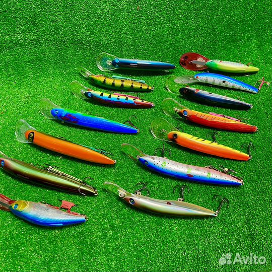 Наборы блесен и воблеров