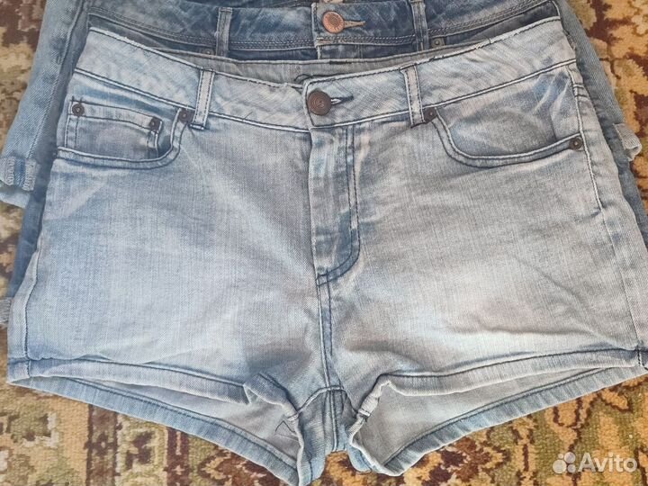 Женские джинсовые шорты 44 46