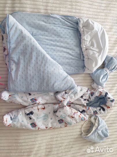 Конверт на выписку для мальчика