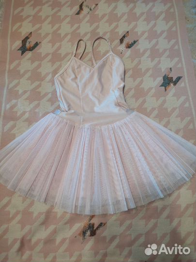 Гимнастический купальник с пачкой Ariana 140-146