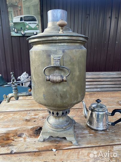 Самовар царский медалист в реставрацию