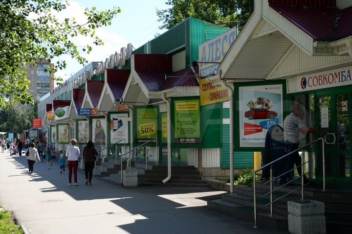 Торговая площадь 95.5 м² первая линия