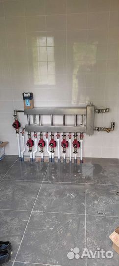 Монтаж систем отопления