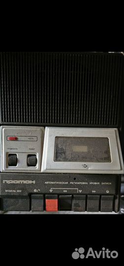 Кассетный магнитофон маяк