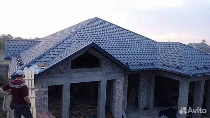 Кровля Металлочерепица в рассрочку