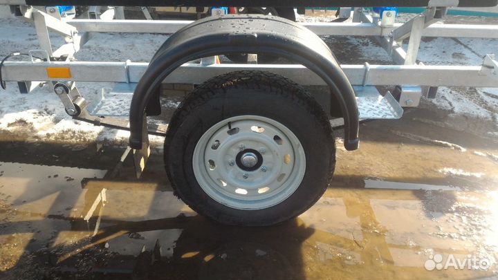 Прицеп оцинк Дельфин 6,0 ресс, 82944С Трейлер