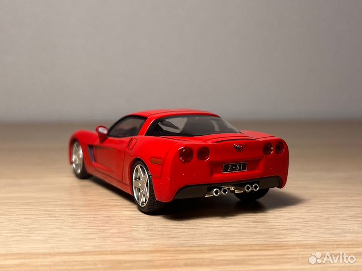Модель Chevrolet Corvette Z51 C6 1:43