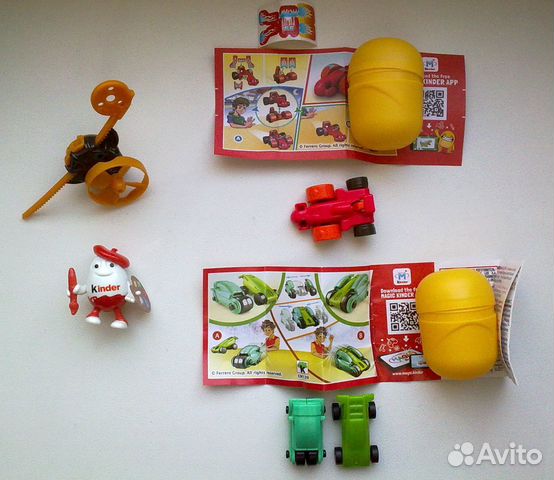 Игрушки от киндера