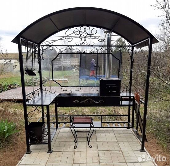 Мангал лофт