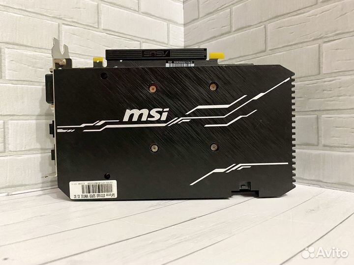 MSI GTX 1660 Super Ventus OC + Гарантия