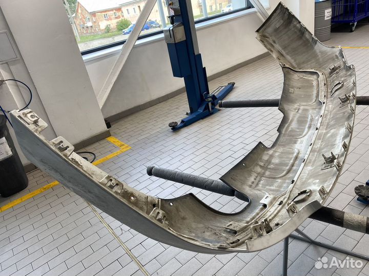 Накладка заднего бампера + дифузор Е84 Х1