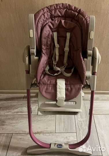 Стульчик для кормления chicco polly magic