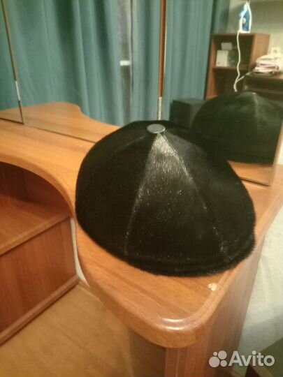 Меховая мужская кепка