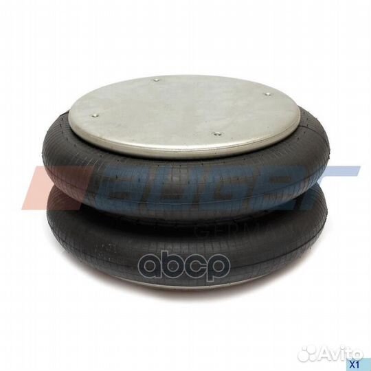 Пневмоподушка двухволновая 1отв. G1/1 4отв.M8