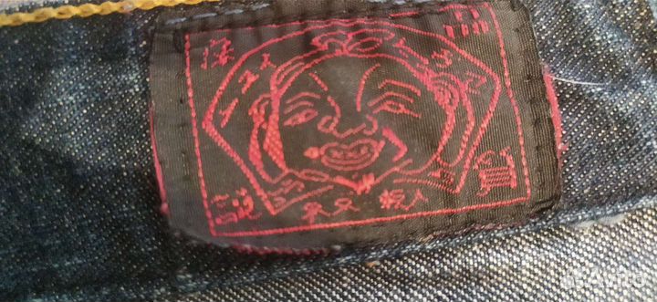 Джинсы evisu винтажные