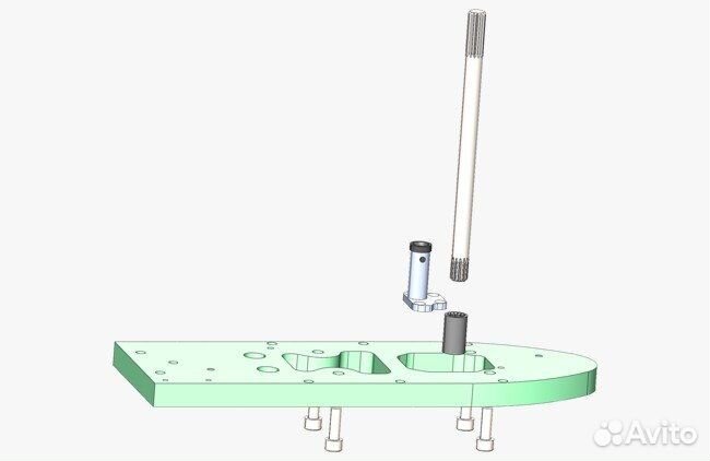 Переходной комплект JWO для yamaha 40S 2Т 2ц