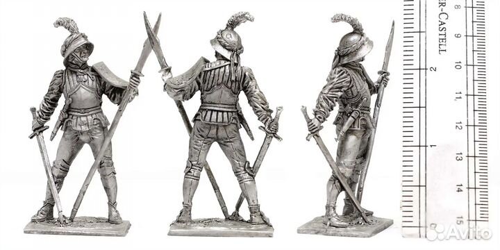 Оловянные солдатики 54мм