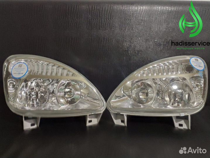 Передние фары на ГАЗель