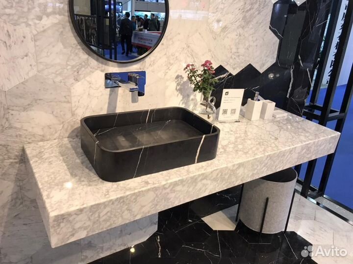 Столешница под раковину в ванной