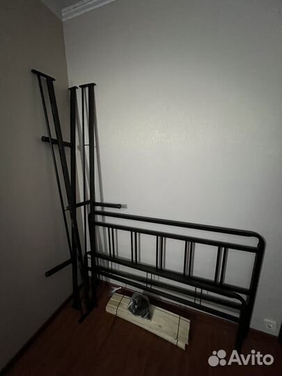 Кровать Hoff Леон Чёрного цвета 160x200