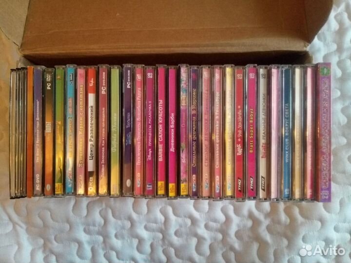 Игры на CD дисках для пк (PC), для девочек