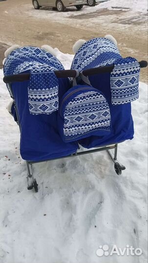 Санки для двойни