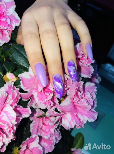 Маникюр, педикюр классика, наращивание ногтей