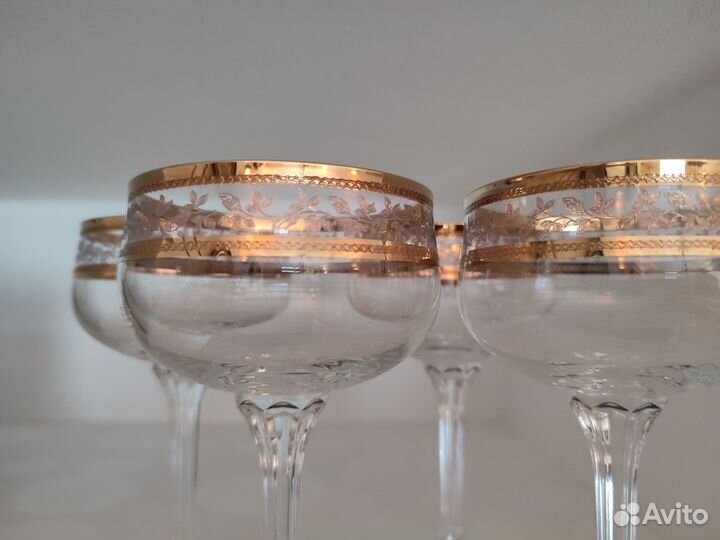 Бокалы для шампанского. Чехословакия