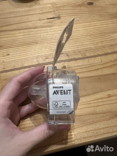 Соски бутылочные Avent Natural 2 медленный поток