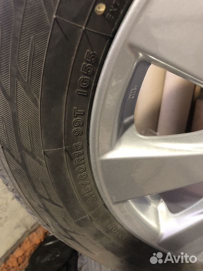 Колеса на toyota camry r16 зимние