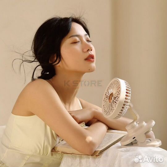 Портативный вентилятор Xiaomi Sothing Clip-on fan