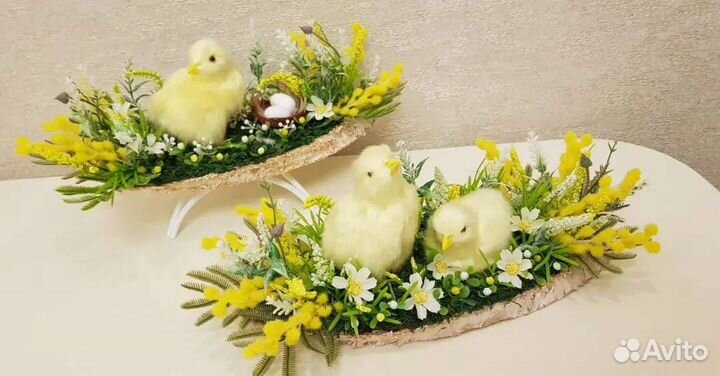 Пасхальный декор, скворечники