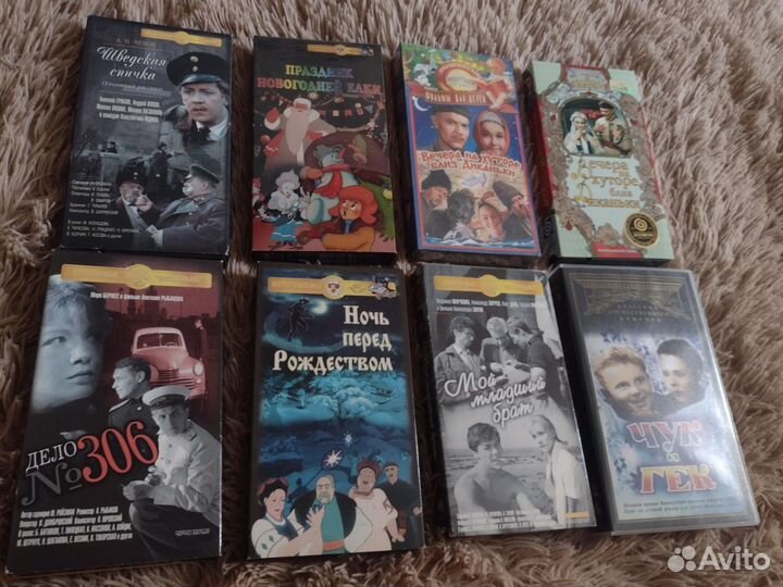 VHS кассеты / фильмы /лицензионные / 14 шт