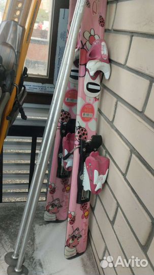 Горные лыжи для мамы и дочки