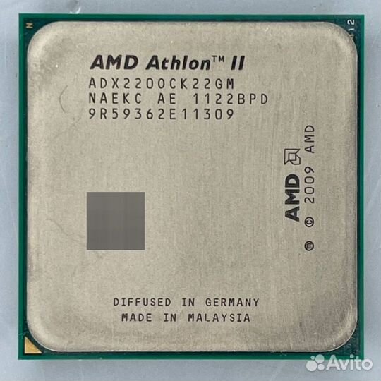 Процессор AMD Athlon II X2 220 AM3, 2 x 2800 мгц