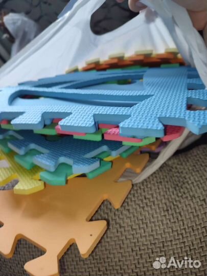 Детский коврик пазл