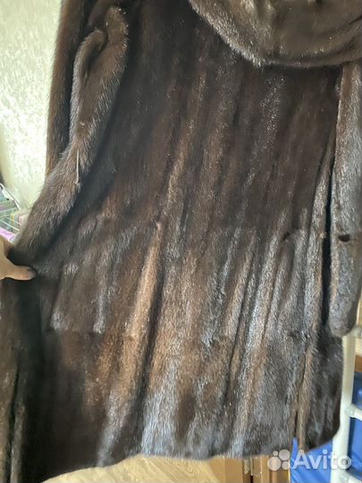 Шуба норковая 46