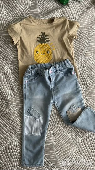 Пакет одежды для девочки размер 86