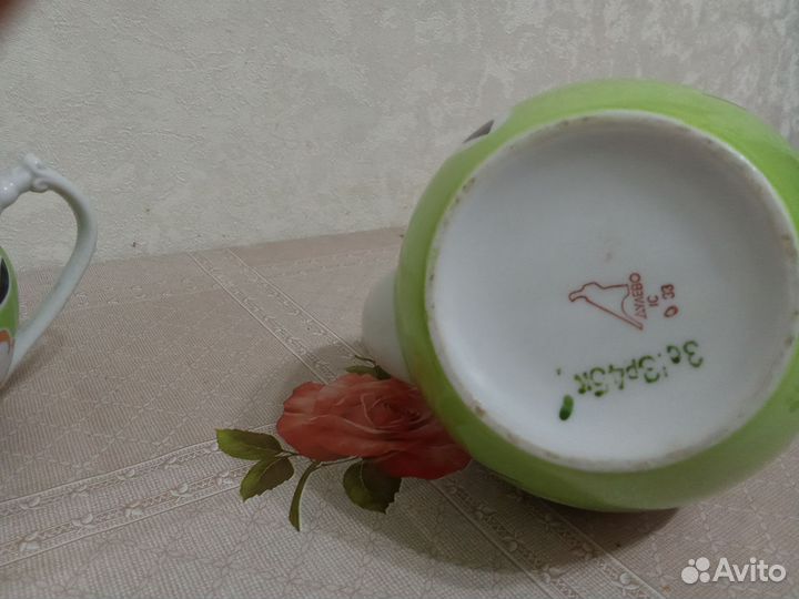 Заварочный чайник и молочник СССР