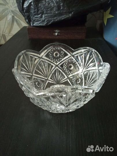 Хрустальная ваза СССР