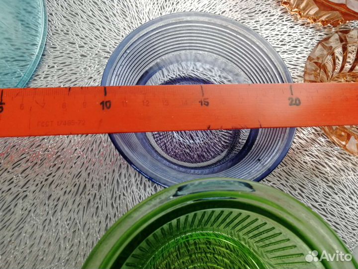 Вазы цветное стекло